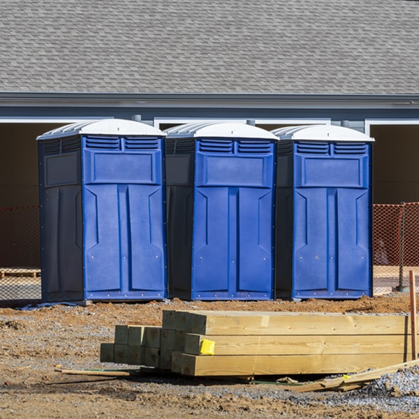 how can i report damages or issues with the portable toilets during my rental period in Indian Creek Florida